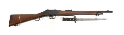 Lot 393 - A Deactivated .303 Calibre Martini Henry A.C.I Artillery Carbine, number 7670, the 53cm steel...