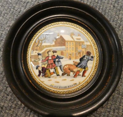 Lot 7 - A tray of Royal Crown Derby; two pot lids and sundries
