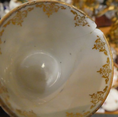 Lot 20 - A Spode coffee can and saucer pattern 1645; together with 18th/19th century Chinese, Russian,...