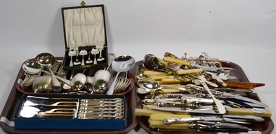 Lot 161 - A large quantity of silver-plate flatware