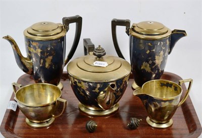 Lot 301 - A Mappin & Webb silver plated tea and coffee service