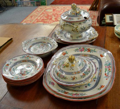 Lot 312 - A group of Minton Indian tree dinner wares, together with a quantity of Susie Cooper dinner wares