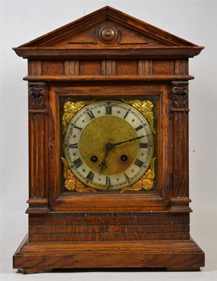 Lot 328 - A late 19th century German mantel clock