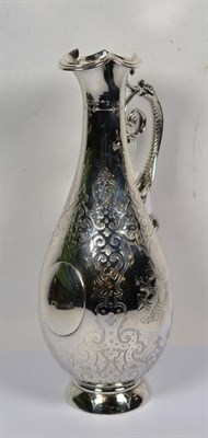 Lot 330 - A Victorian Silver Claret-Jug, by Henry John Lias and Henry John Lias, London, 1872,...