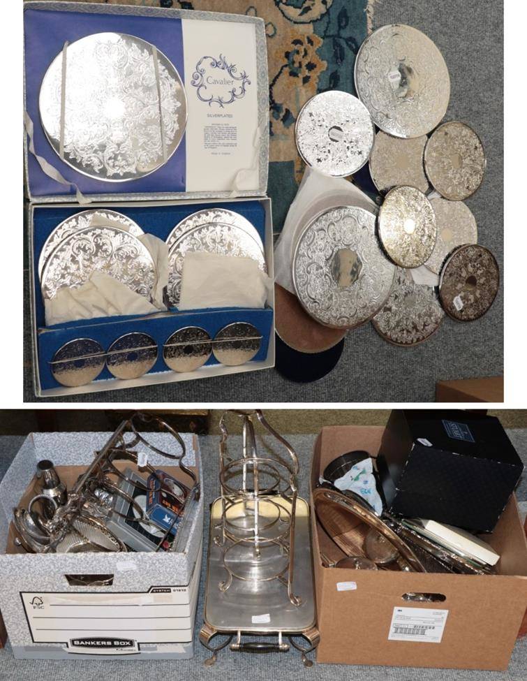 Lot 1025 - A large quantity of silver-plate