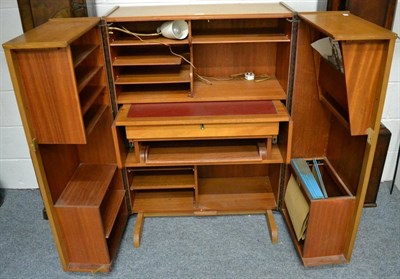 Lot 1200 - A 1960s/70s teak 'The Home Office Deluxe' with original brochure