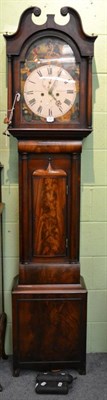 Lot 1245 - A 19th century mahogany eight day longcase clock, D. Crombie, Auchtermuchty