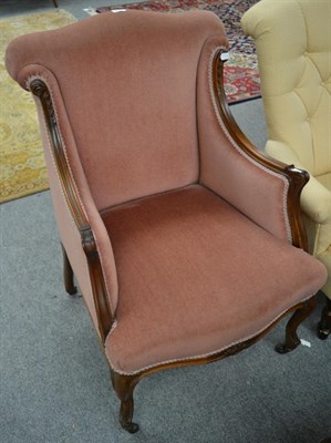 Lot 1300 - A French style armchair