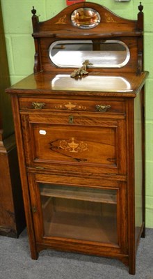 Lot 1376 - A Victorian rosewood cabinet