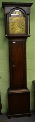 Lot 1382 - An oak thirty hour longcase clock, Jno Weston, Wolsingham