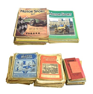 Lot 3057 - A Collection of 1930-50 Car Manuals, to include Prices of 1950's Cars published by Motor, Lodge...