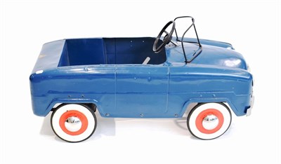 Lot 3220 - A 1950/60 Triang North Star Pressed Metal Pedal Car, with syncro-ped transmission, high and low...
