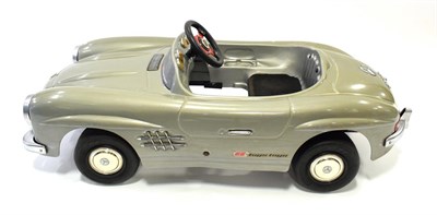 Lot 3229 - An Italian Made Child's Plastic Pedal Car, by Toys Toys, modelled as a 1970's Mercedes-Benz...