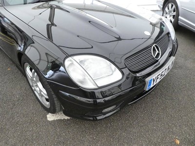 Lot 3258 - 2002 Mercedes-Benz SLK 32 AMG Registration number: YF52 NJN Date of first registration: 20 11...