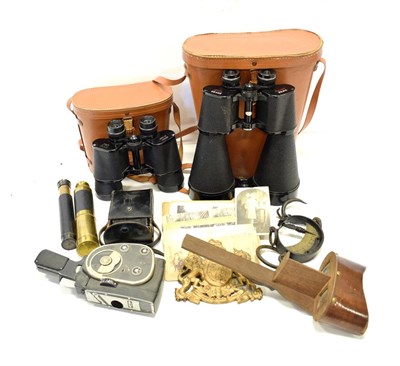 Lot 100 - Mixed Lot consisting of Viper 20x80 and Denhill 10x50 Binoculars;  a hand held Stereo Viewer...