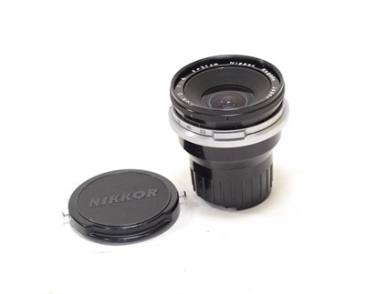 Lot 157 - Nikkor-O f4 2.1cm Wide Angle Lens no.222765
