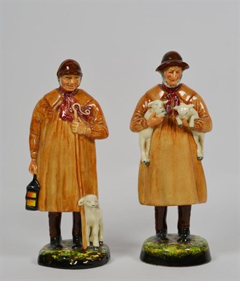 Lot 117 - A pair of Doulton shepherds (2)