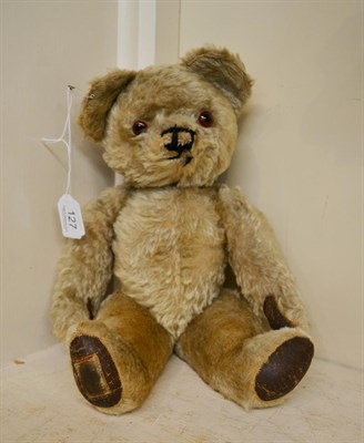 Lot 127 - Merrythought plush covered teddy bear with growler (not working) labelled to foot