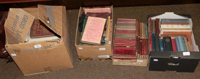 Lot 385 - Four boxes on assorted topics inc. quaint customs, legendary and ghost tales and A Muscian's...