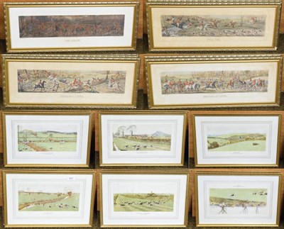 Lot 477 - Six Cecil Aldin hunting framed prints; and four framed hunting prints