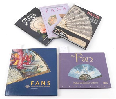 Lot 2001 - Five Hardback Books Relating to Fans, to include: ''The Fan. Fashion and Femininity Unfolded''...