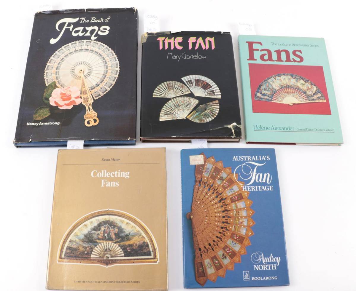 Lot 2006 - Five Books Relating to The Fan: To include ''Australia's Fan Heritage'' by Audrey North, first...