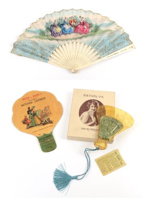 Lot 2161 - The Faery Fan, Always Perfumed: A Boxed Fan Novelty, the outer box lid with an image of a...