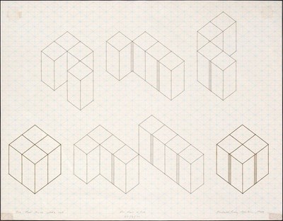Lot 3053 - Sir Michael Craig-Martin CBE, RA (b.1941) ''Box That Turns Inside Out'' Signed, inscribed and dated