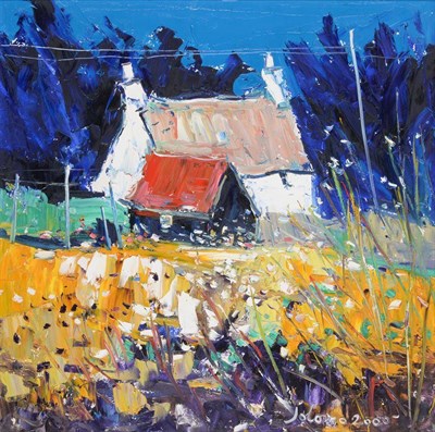 Lot 3067 - John Lowrie Morrison ''Jolomo'' OBE (b.1948) ''Autumn at Salen, Isle of Mull'' Signed and dated...