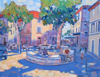 Lot 3078 - John Holt (b.1949) ''Cassis, South of France''  Signed, inscribed verso, acrylic on canvas,...