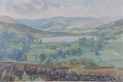 Lot 3085 - Marie Hartley (1905-2006)  Semerwater  Signed and dated (19)81, oil on board, 50cm by 74.5cm...