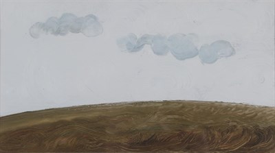 Lot 3086 - Jonathan Armigel Wade (b.1960) ''Windy Day on the Wolds'' Numbered verso K1, oil on board, 16cm...