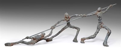 Lot 3122 - Ann Vrielinck (b.1966) Belgian ''Arrange''  Bronze, number 2/48, 71cm by 200cm  Artist's Resale...