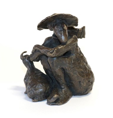 Lot 3124 - Sam Toft (b.1964) ''The Air that I Breathe'' Signed and numbered 5/9, bronze, 14cm high...