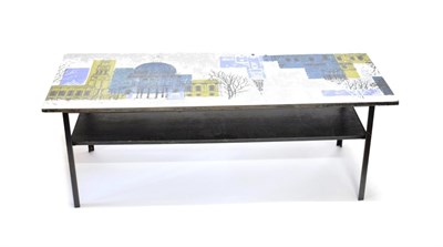 Lot 3671 - A 1950's Skyline Design Coffee Table, by John Piper for Conran, of rectangular form, with...