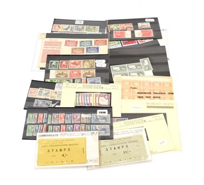 Lot 7 - Shoebox With Commonwealth and World - Note Falklands Dependencies thin maps set, all 4 George...