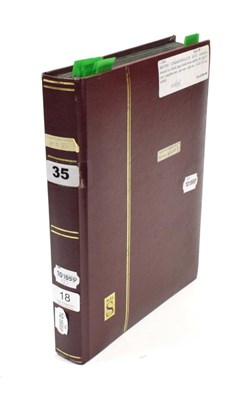 Lot 18 - Commonwealth. Maroon stockbook housing the George VI chiefly mint collection , including the...