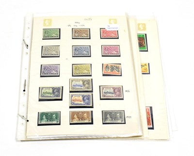 Lot 35 - Commonwealth. highly catalogued mainly mint collection on album pages. Nyasaland from 1934...