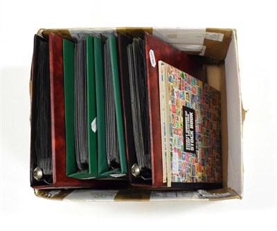 Lot 65 - GB Box With 1970's to 1996 sets, presentation packs, FDCs and PHQs in two stockbooks and four cover