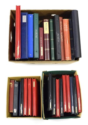 Lot 67 - Mainly Europe in 3 Large Boxes - Many are mounted in hawid mounts in heavy photo albums. Some...
