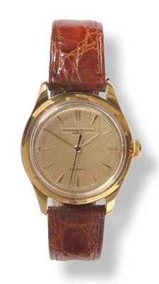 Lot 401 - A Fine 18ct Gold Automatic Centre Seconds Wristwatch, signed Vacheron & Constantin, Geneve,...