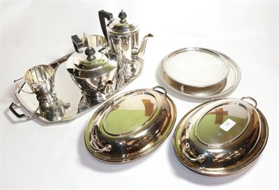 Lot 181 - Quantity of fish eaters and silver plate
