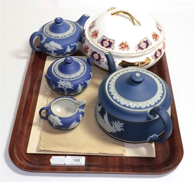 Lot 188 - Royal Albert Aynsley wares;  Wedgwood tea service