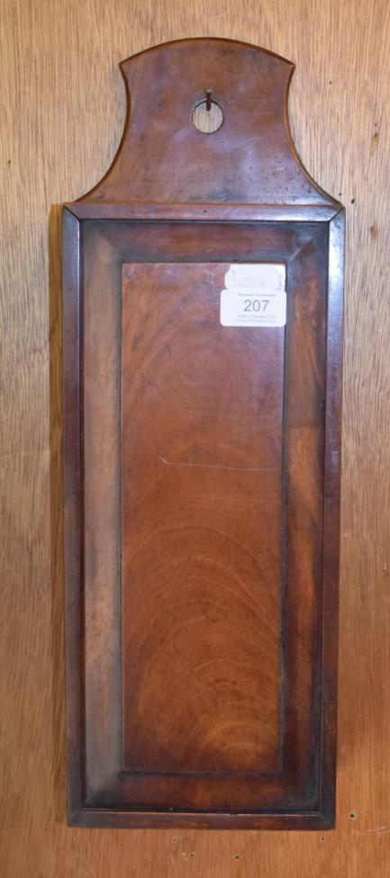 Lot 207 - Early 19th century mahogany gun box with sliding lid