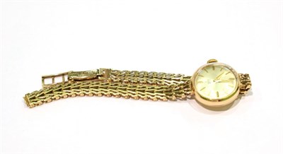 Lot 279 - A Tudor gold wristwatch
