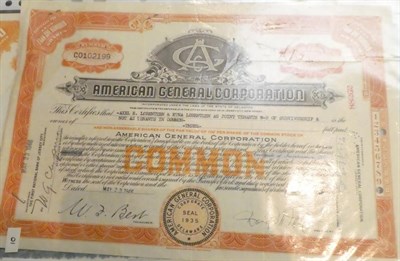 Lot 311 - Share certificates: a large quantity with some attractive USA, but mainly UK share sale and...