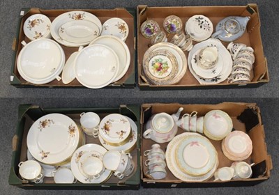 Lot 313 - Royal Worcester dinner service for twelve settings in the ''Autumn Fruit'' pattern; and Royal...