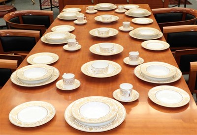 Lot 314 - Royal Worcester Hyde Park, dinner service for eight