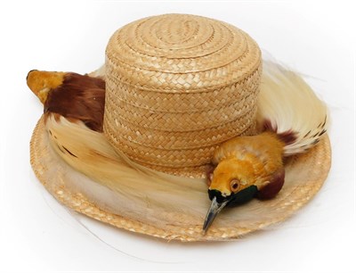 Lot 168 - Taxidermy: A Pair of Greater Bird of Paradise Millinery Plumes (Paradisaea minor), circa early 20th