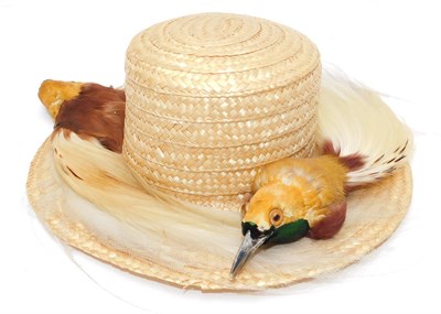 Lot 168 - Taxidermy: A Pair of Greater Bird of Paradise Millinery Plumes (Paradisaea minor), circa early 20th